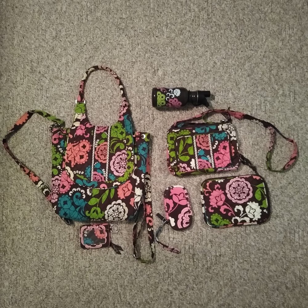 7 Piece Matching Lola Vera Bradley Set!